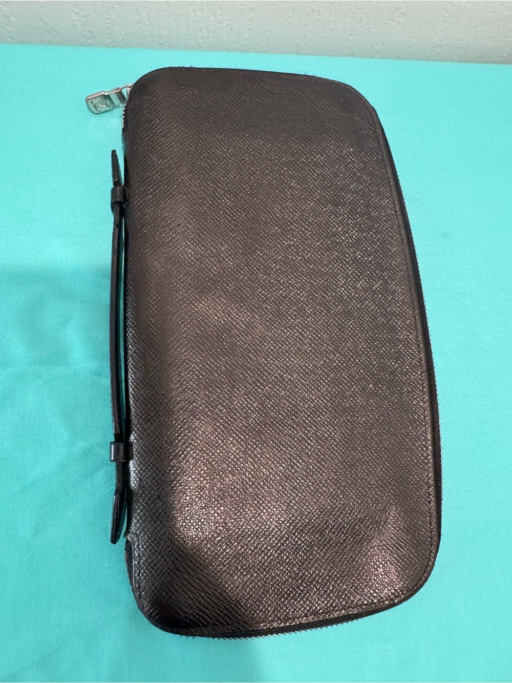 Louis Vuitton Black Tiaga Leather Organizer